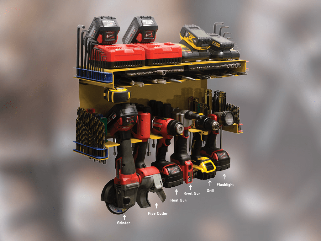 Cordless Drill Rack